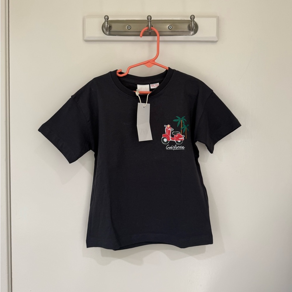 Zara California Scooter Tee 5 Years NWT
